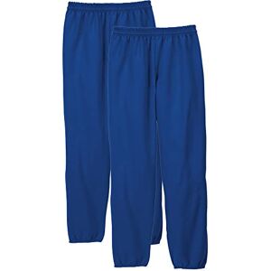 Hanes Men's Eco Smart Fleece Sweatpant, Deep Royal, X-Large (Pack of 2) Hanes Men's Eco Smart Fleece Sweatpant, Deep Royal, X-Large (Pack of 2)