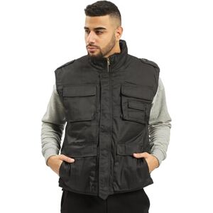 Brandit Ranger Weste Vest zwart XXL 80% polyester, 20% katoen Basics, Festival Brandit Ranger Weste Vest zwart XXL 80% polyester, 20% katoen Basics, Festival