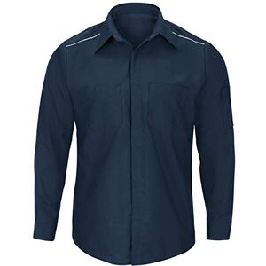 Red Kap Men's Big & Tall Sleeve Pro Airflow Work Shirt, Navy, XL (Long) Red Kap Men's Big & Tall Sleeve Pro Airflow Work Shirt, Navy, XL (Long)