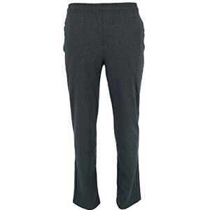 Hanes Jersey broek voor heren, pyjama-onderstuk, charcoal heather, 3XL Hanes Jersey broek voor heren, pyjama-onderstuk, charcoal heather, 3XL