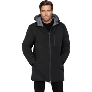 Schott NYC Schott unisex donsjack met ritssluiting, Zwart, M Schott NYC Schott unisex donsjack met ritssluiting, Zwart, M