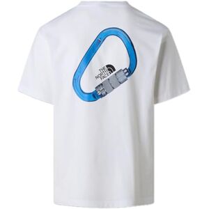 The North Face Uniseks Explore Carabiner Relaxed T-Shirt Tnf White L The North Face Uniseks Explore Carabiner Relaxed T-Shirt Tnf White L