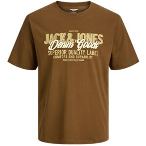 JACK & JONES Jjelogo Tee Ss O-Neck 2 Col Aw25 Sn, Monks Robe, S JACK & JONES Jjelogo Tee Ss O-Neck 2 Col Aw25 Sn, Monks Robe, S