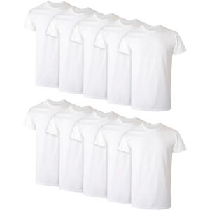 Hanes Heren Ultimate Fresh Iq Slim Fit Crew Onderhemd, 4-pack Ultimate Heren Fresh Iq Slim Fit Crew Onderhemd, 4 stuks (verpakking van 4), Pack van 12 in Wit, L Hanes Heren Ultimate Fresh Iq Slim Fit Crew Onderhemd, 4-pack Ultimate Heren Fresh Iq Slim Fit Crew Onderhemd, 4 stuks (verpakking van 4), Pack van 12 in Wit, L