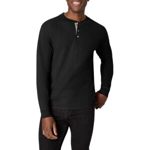 Hanes Heren Kleding Lange Mouw Henleylongsleeve Beefy Henley Shirt, Ebony, L Hanes Heren Kleding Lange Mouw Henleylongsleeve Beefy Henley Shirt, Ebony, L