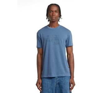 G-STAR Originals R T T-shirt voor heren, Blauw (Dutch Blue D26044-c336-g989), S G-STAR Originals R T T-shirt voor heren, Blauw (Dutch Blue D26044-c336-g989), S