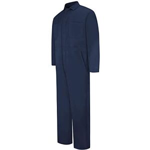 Red Kap heren Snap-front katoenen overall, marineblauw, 48 Red Kap heren Snap-front katoenen overall, marineblauw, 48