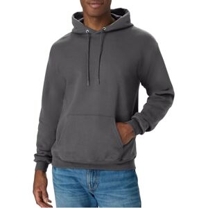 Hanes Heren EcoSmart Hoodie, Midweight Fleece, Pullover Hooded Sweatshirt, Rook Grijs, S Hanes Heren EcoSmart Hoodie, Midweight Fleece, Pullover Hooded Sweatshirt, Rook Grijs, S