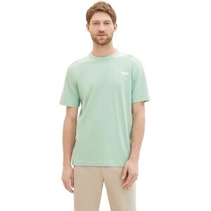 TOM TAILOR T-shirt voor heren, 23383 Paradise Mint, S TOM TAILOR T-shirt voor heren, 23383 Paradise Mint, S