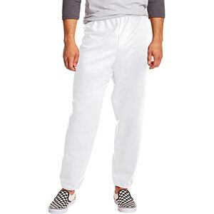 Hanes Heren EcoSmart Fleece Sweatpant wit XL Hanes Heren EcoSmart Fleece Sweatpant wit XL