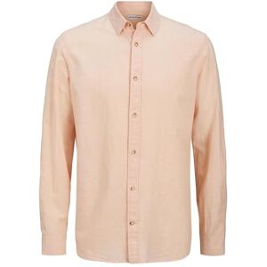 JACK & JONES JJESUMMER Shirt LS SN, Peach Parfait, XL JACK & JONES JJESUMMER Shirt LS SN, Peach Parfait, XL