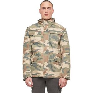 Brandit Britannia Winter Jacket Winterjas woodland XL 100% katoen Basics Brandit Britannia Winter Jacket Winterjas woodland XL 100% katoen Basics