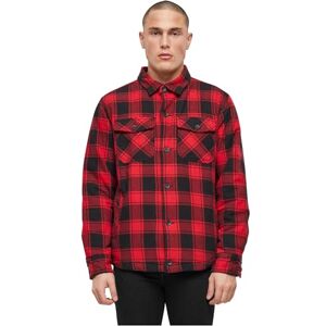 Brandit Flannel Shirt Tussenseizoensjas zwart-rood M 100% katoen Basics Brandit Flannel Shirt Tussenseizoensjas zwart-rood M 100% katoen Basics