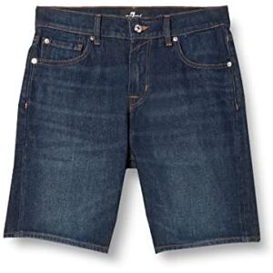 7 For All Mankind Heren JSSRC100 Denim Shorts, Dark Blue, Regular, Dark Blue, 38 7 For All Mankind Heren JSSRC100 Denim Shorts, Dark Blue, Regular, Dark Blue, 38