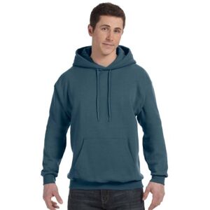 Hanes Heren EcoSmart Hoodie, Midweight Fleece, Pullover Hooded Sweatshirt, Denim Blauw, XL Hanes Heren EcoSmart Hoodie, Midweight Fleece, Pullover Hooded Sweatshirt, Denim Blauw, XL