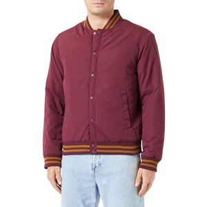 JACK & JONES Jjwarrior College Bomberjack voor heren, Port Royale/Detail:met Tips, XL JACK & JONES Jjwarrior College Bomberjack voor heren, Port Royale/Detail:met Tips, XL