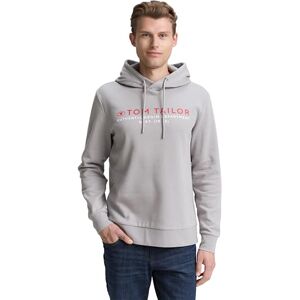 TOM TAILOR Sweatshirt voor heren, 30992 Formeel Grey, XL TOM TAILOR Sweatshirt voor heren, 30992 Formeel Grey, XL