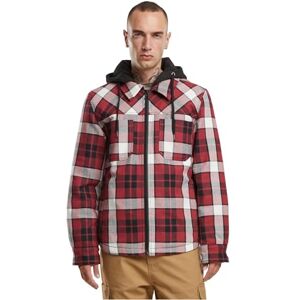 Brandit Heavy Twill Jacket Tussenseizoensjas rood-zwart XL 100% katoen Basics Brandit Heavy Twill Jacket Tussenseizoensjas rood-zwart XL 100% katoen Basics