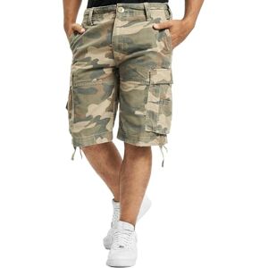 Brandit Basic Vintage cargoshort voor heren, Light Woodland, M Brandit Basic Vintage cargoshort voor heren, Light Woodland, M