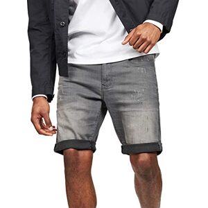G-STAR Raw heren Shorts 3301 Slim,grijs (Lt Aged Destroy 6132-1243).,36W G-STAR Raw heren Shorts 3301 Slim,grijs (Lt Aged Destroy 6132-1243).,36W