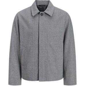 JACK & JONES Heren Jjeharrison Short Coat Sn, Light Grey Melange, xx_l, lichtgrijs gem., XXL JACK & JONES Heren Jjeharrison Short Coat Sn, Light Grey Melange, xx_l, lichtgrijs gem., XXL