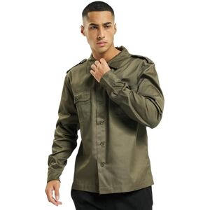 Brandit US hemd lange mouwen, vele kleuren, maat S tot 7XL, olijf, 4XL Brandit US hemd lange mouwen, vele kleuren, maat S tot 7XL, olijf, 4XL