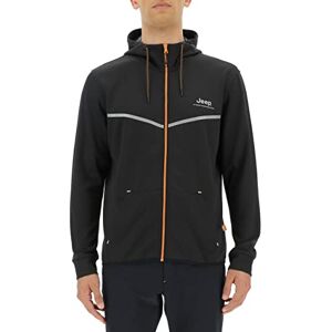 Jeep Xp Tech Sweat Jx22a Herenjas met capuchon en voorzak Jeep Xp Tech Sweat Jx22a Herenjas met capuchon en voorzak