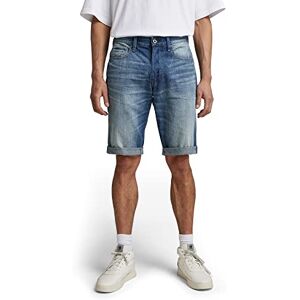 G-STAR Raw 3301 1/2 Shorts voor heren, blauw (Medium Aged D07432-8973-071), 24W G-STAR Raw 3301 1/2 Shorts voor heren, blauw (Medium Aged D07432-8973-071), 24W