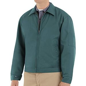 Red Kap Men's Slash Pocket Quilt-Lined Jacket, Spruce Green, 3X-Large Red Kap Men's Slash Pocket Quilt-Lined Jacket, Spruce Green, 3X-Large