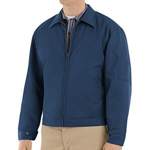 Red Kap Men's Slash Pocket Quilt-Lined Jacket, Navy, 2X-Large Red Kap Men's Slash Pocket Quilt-Lined Jacket, Navy, 2X-Large