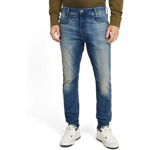 G-STAR Heren D-Staq 3D Slim Jeans, blauw (Medium Aged D05385-8968-071), 28W / 30L G-STAR Heren D-Staq 3D Slim Jeans, blauw (Medium Aged D05385-8968-071), 28W / 30L