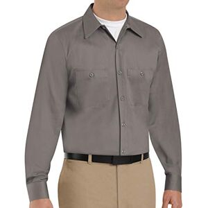 Red Kap Mannen lange mouw kreukbestendig katoen werkshirt - XL Red Kap Mannen lange mouw kreukbestendig katoen werkshirt - XL