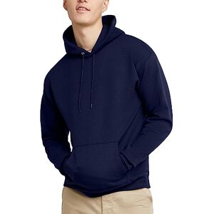 Hanes Heren EcoSmart Hoodie, Midweight Fleece, Pullover Hooded Sweatshirt, marineblauw, XL Hanes Heren EcoSmart Hoodie, Midweight Fleece, Pullover Hooded Sweatshirt, marineblauw, XL