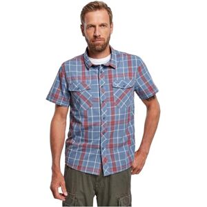 Brandit Bandit hemd Roadstar Karo B-4003, rood-blauw, S Brandit Bandit hemd Roadstar Karo B-4003, rood-blauw, S