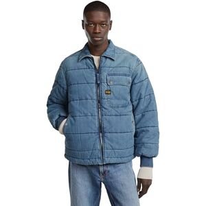 G-STAR RAW G-STAR Bomberjack voor heren, padded zip, blauw (faded bora wind D25201-D777-G794), XL G-STAR RAW G-STAR Bomberjack voor heren, padded zip, blauw (faded bora wind D25201-D777-G794), XL