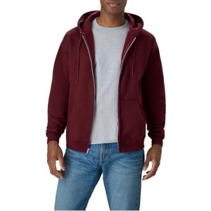 Hanes Sweatshirt met capuchon voor heren, ondoorzichtig, Kastanjebruin, M Hanes Sweatshirt met capuchon voor heren, ondoorzichtig, Kastanjebruin, M