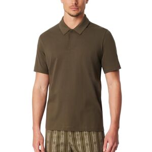 Schiesser Heren slaapshirt poloshirt single-jersey Mix + Relax, olijf, 50 NL Schiesser Heren slaapshirt poloshirt single-jersey Mix + Relax, olijf, 50 NL