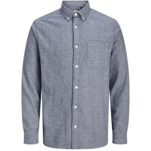 JACK & JONES Jprblubrook Twill Solid L/S Shirt Sn, night sky, XS JACK & JONES Jprblubrook Twill Solid L/S Shirt Sn, night sky, XS
