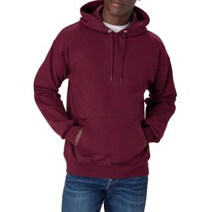 Hanes Ultieme sweatshirt voor heren, dikke fleece hoodie, katoenen sweatshirt voor heren, wijnrood, XX-Large, Bordeaux, XXL Hanes Ultieme sweatshirt voor heren, dikke fleece hoodie, katoenen sweatshirt voor heren, wijnrood, XX-Large, Bordeaux, XXL