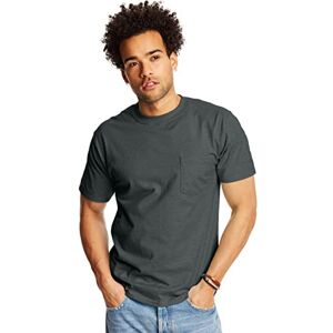Hanes Heren T-shirt (verpakking van 2), Houtskool Heather (2 Pack), XL Hanes Heren T-shirt (verpakking van 2), Houtskool Heather (2 Pack), XL