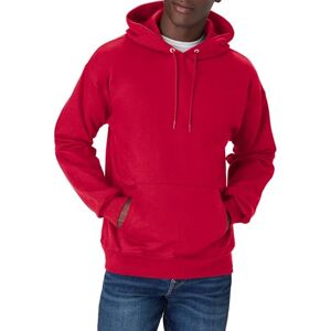 Hanes Heren Ultimate Cotton Heavyweight Pullover Hoodie Sweatshirt, Zwaargewicht, Diep Rood, M Hanes Heren Ultimate Cotton Heavyweight Pullover Hoodie Sweatshirt, Zwaargewicht, Diep Rood, M