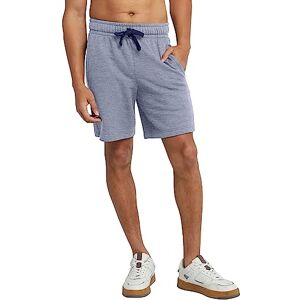 Hanes Heren Originals Sweat zware fleece met zakken, 20,3 cm Shorts, Navy Pe Heather, XL, Navy Pe Heather, XL Hanes Heren Originals Sweat zware fleece met zakken, 20,3 cm Shorts, Navy Pe Heather, XL, Navy Pe Heather, XL