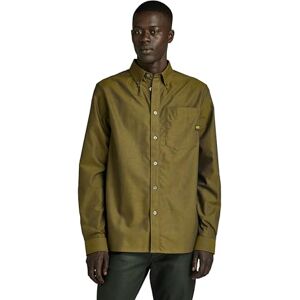 G-STAR One Pkt Regular Shirt met lange mouwen, Meerdere kleuren (Tobacco/Imperial Blue Oxford D24292-7665-g295), XXL G-STAR One Pkt Regular Shirt met lange mouwen, Meerdere kleuren (Tobacco/Imperial Blue Oxford D24292-7665-g295), XXL
