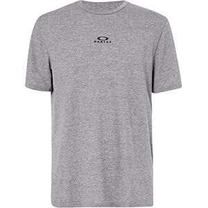 Oakley Mens Bark New Ss overhemd voor heren, Athletic Heather Grey, S Oakley Mens Bark New Ss overhemd voor heren, Athletic Heather Grey, S
