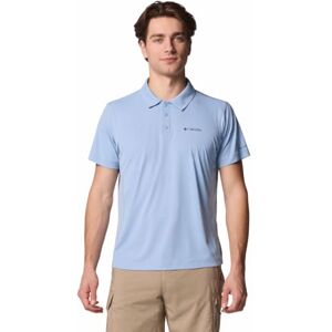 Columbia Zero Rules Light Technical Polo - Ripple Blue Maat S - Heren Columbia Zero Rules Light Technical Polo - Ripple Blue Maat S - Heren