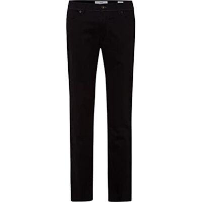 Brax Straight Fit Broek Cadiz Katoen Satijn Stretch Nachtblauw, zwart (perma black), 32W / 30L Brax Straight Fit Broek Cadiz Katoen Satijn Stretch Nachtblauw, zwart (perma black), 32W / 30L