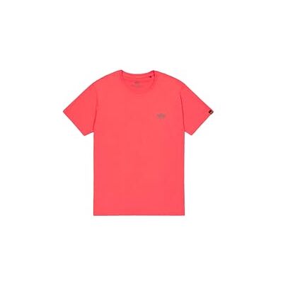 Alpha Basic T Klein Logo T-Shirt voor heren Radiant Red Alpha Basic T Klein Logo T-Shirt voor heren Radiant Red