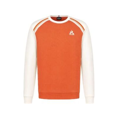 Le Coq Sportif Heritage Sp Crew Sweat N°1 M Orange Camu uniseks-volwassene Pullover trui Le Coq Sportif Heritage Sp Crew Sweat N°1 M Orange Camu uniseks-volwassene Pullover trui