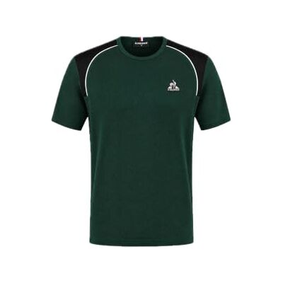 Le Coq Sportif Coq D'argent Sp Tee Ss N°1 M Scarab heren T-Shirt Le Coq Sportif Coq D'argent Sp Tee Ss N°1 M Scarab heren T-Shirt