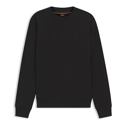 Boss We_Logo 10281407 01 Sweatshirt voor heren, 001, zwart, XXL Boss We_Logo 10281407 01 Sweatshirt voor heren, 001, zwart, XXL